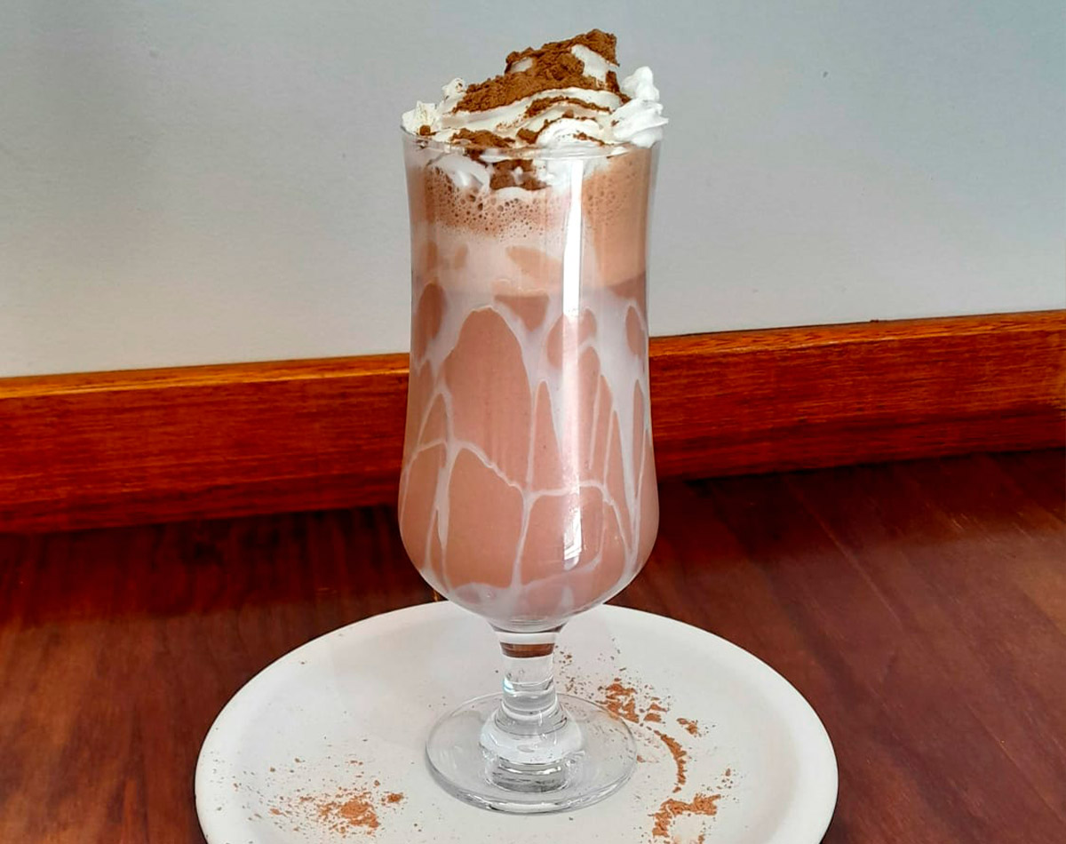 Cafés e Chocolates Gelados